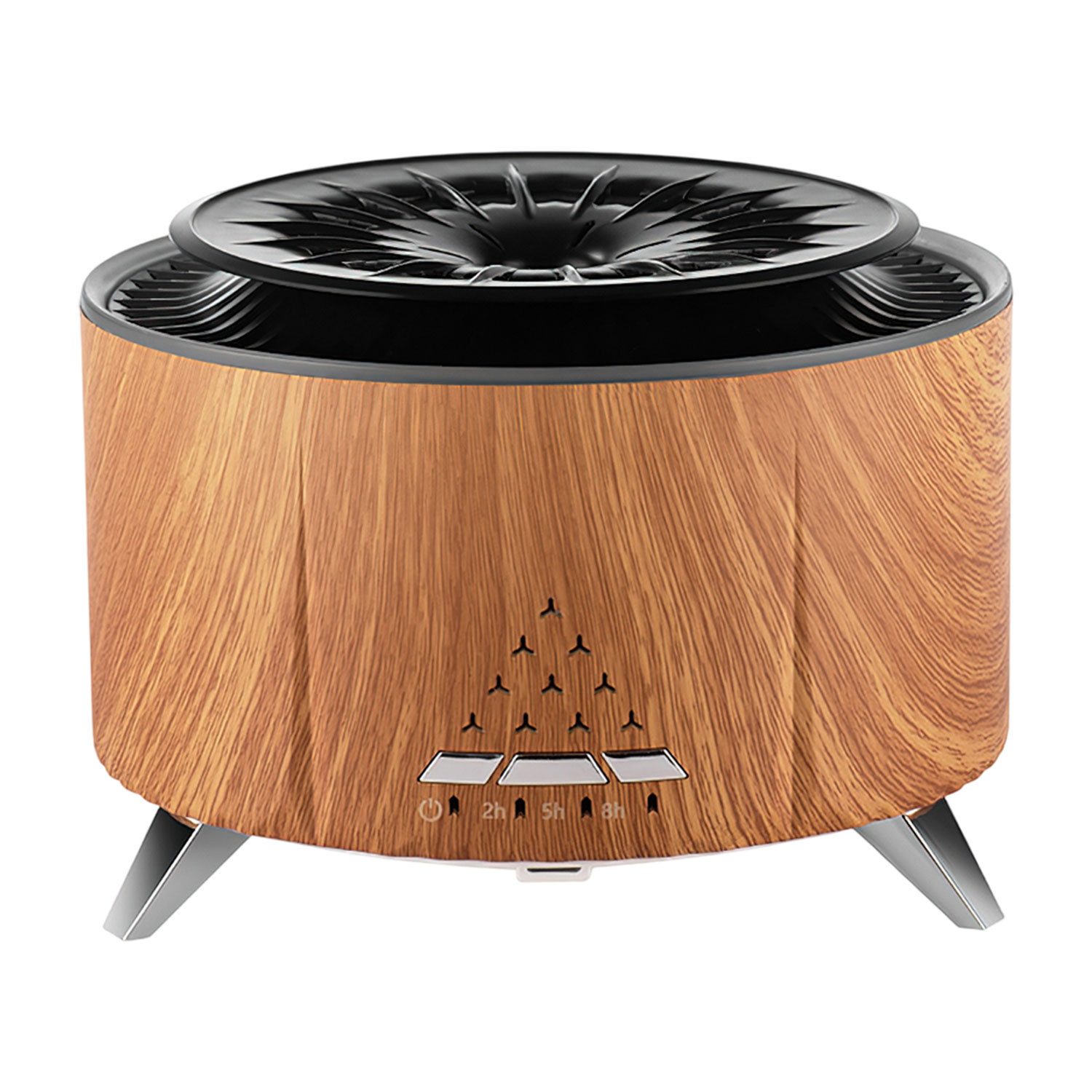 Luftbefeuchter Luftbefeuchter,Öle Diffusor,mit Nachtlicht,Zeitgesteuertes Design