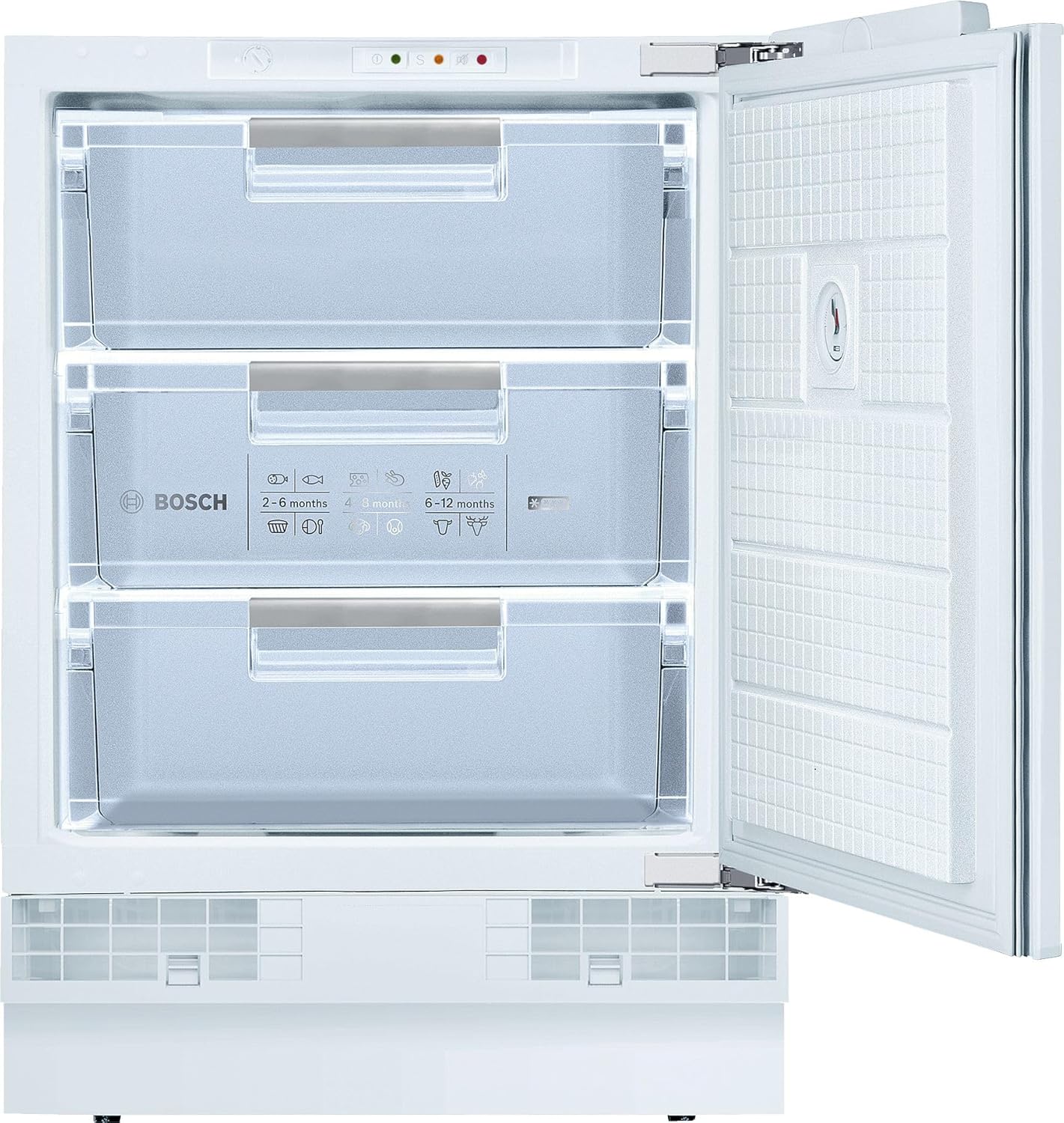 Bosch GIV11ADC0 Serie 6 Einbau-Gefrierschrank, 95 kWh, Jahr, 70 l, LowFrost, FreshSense, 72 x 56
