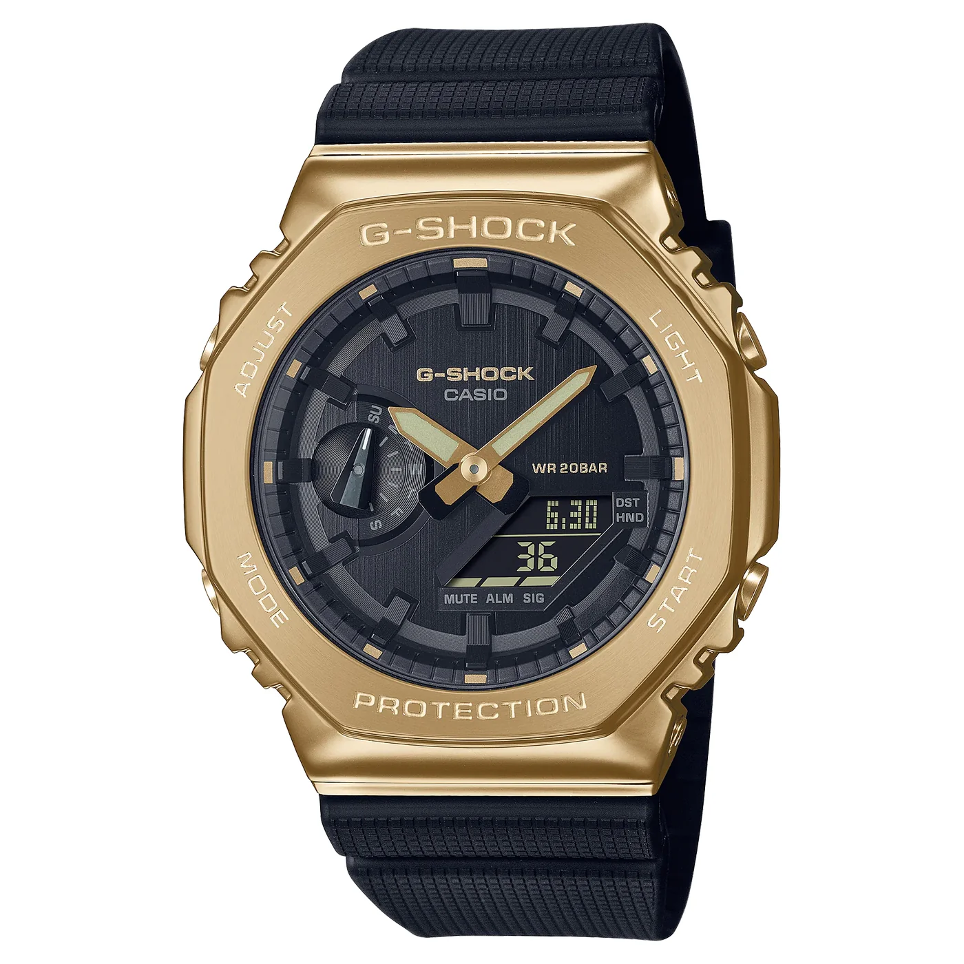 Orologio G-Shock GM-2100G-1A9ER acciaio dorato giallo