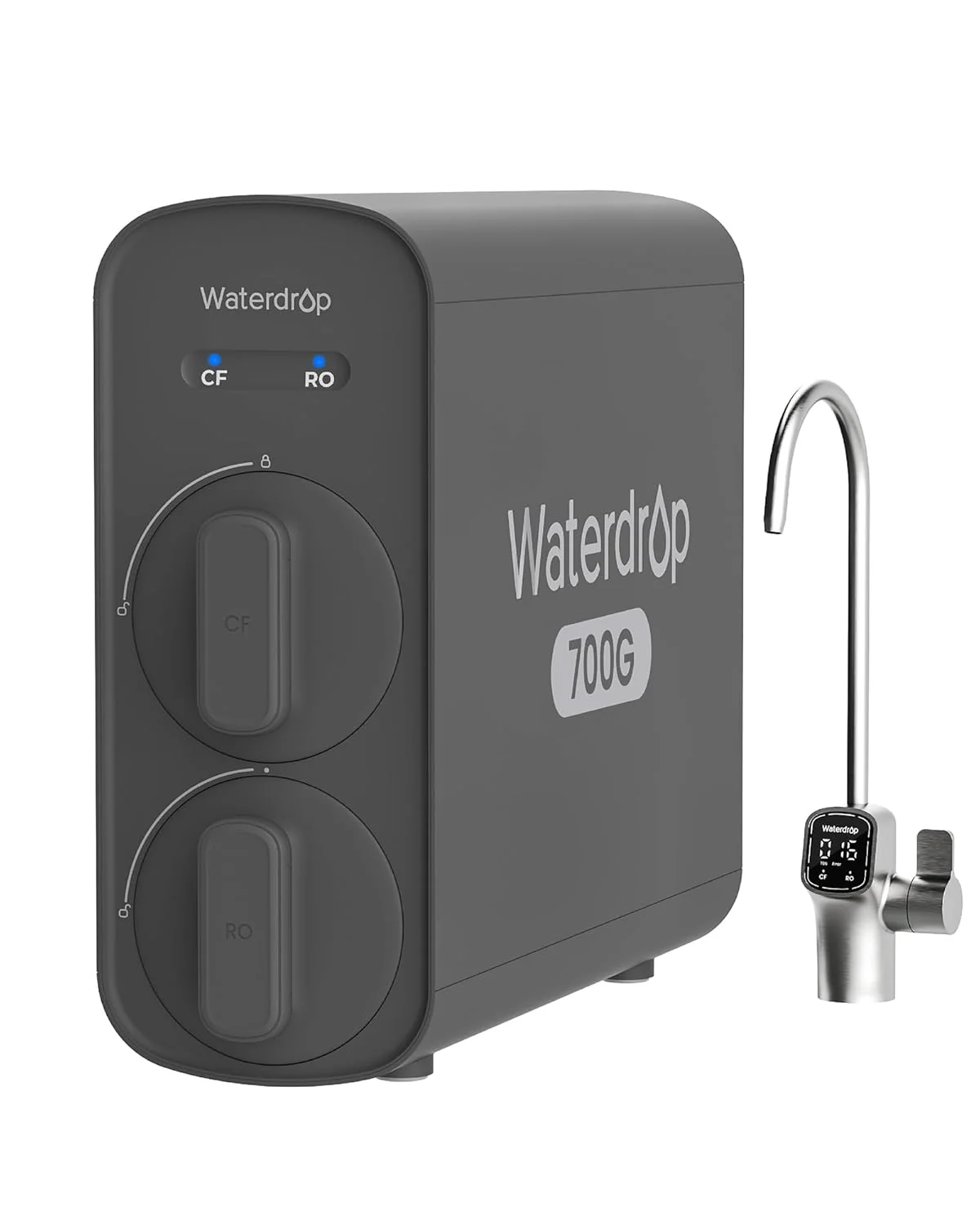 WaterDrop G5P700 reverse osmosis water filter 700G fast flow reverse osmosis system