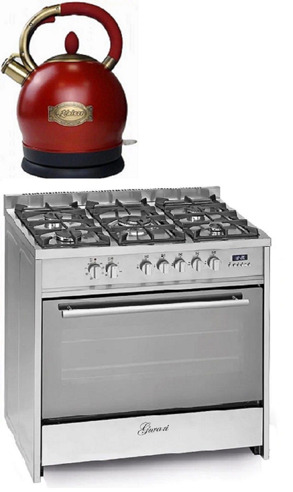Gas-Standherd GCH E 911 X+WK 2000 RotEm