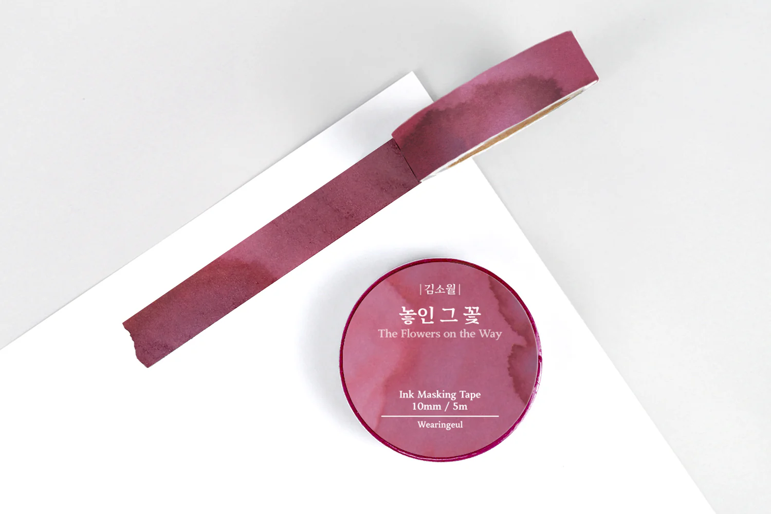 Wearingeul Ink Washi Tape - Korean Literature - The Flowers on the Way
