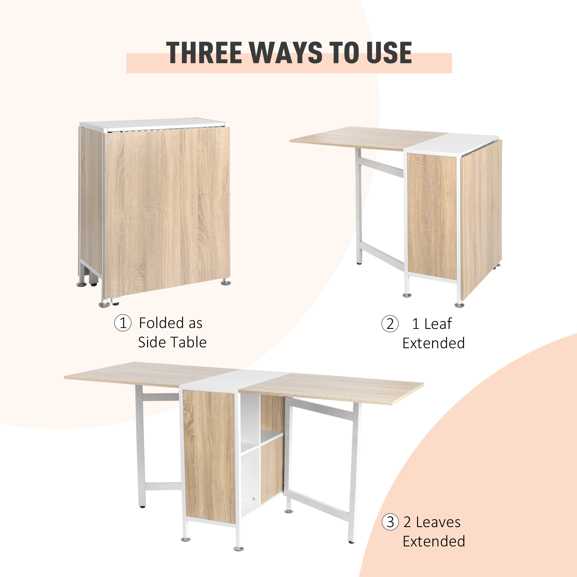 klaptafel eettafel