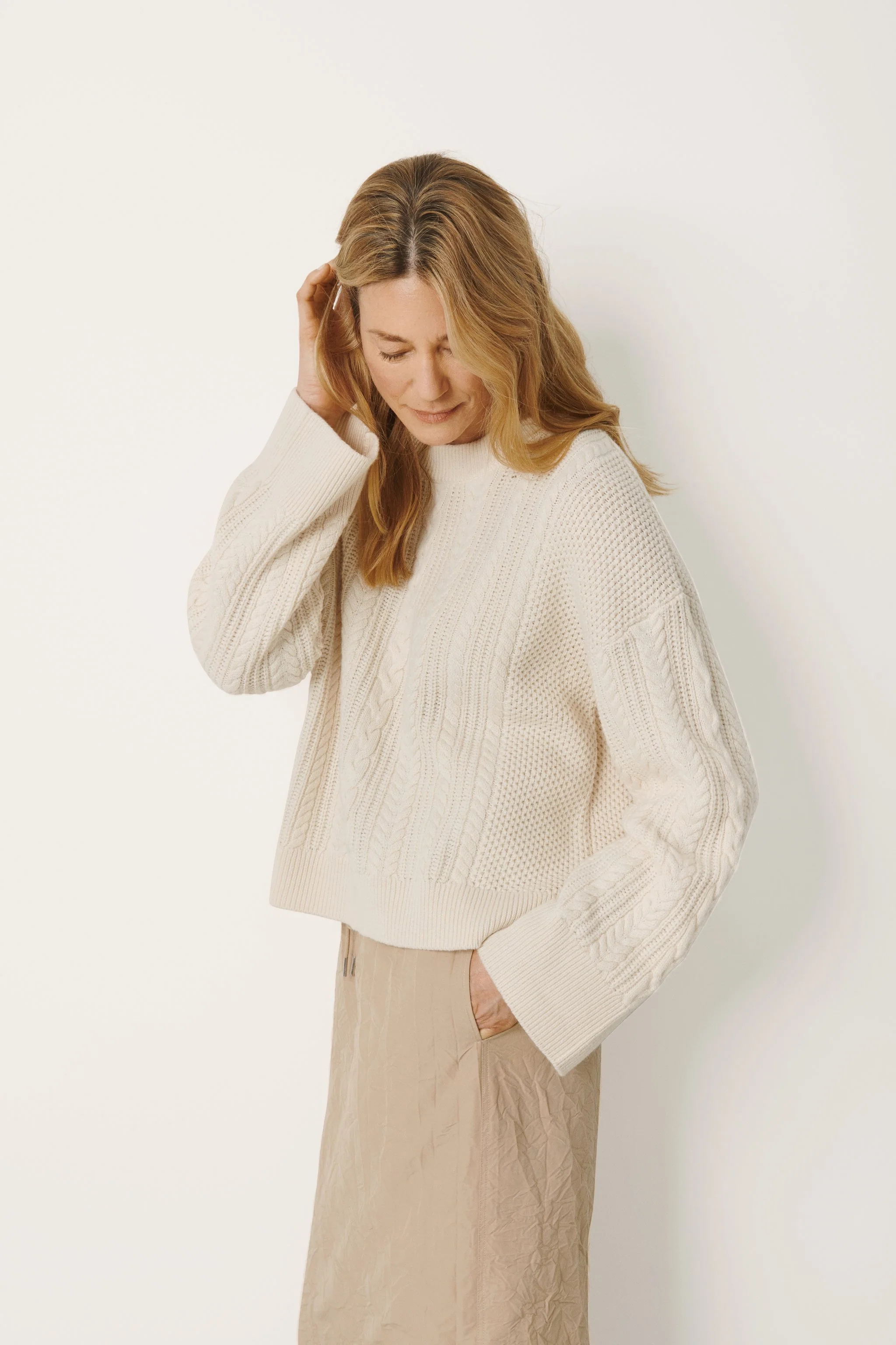 Part Two Florcita Jumper , Whitecap Gray