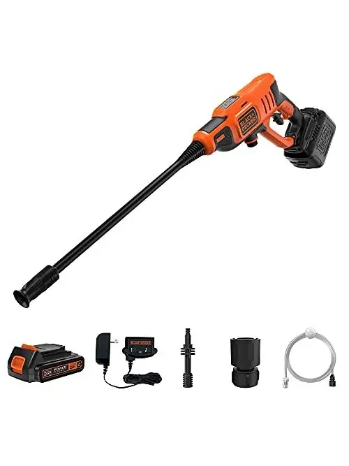 BLACK DECKER 20V MAX Pressure Washer, 350 PSI (BCPW350C1)