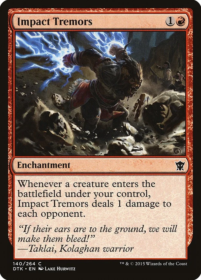 Impact Tremors (140) (Dragons of Tarkir)