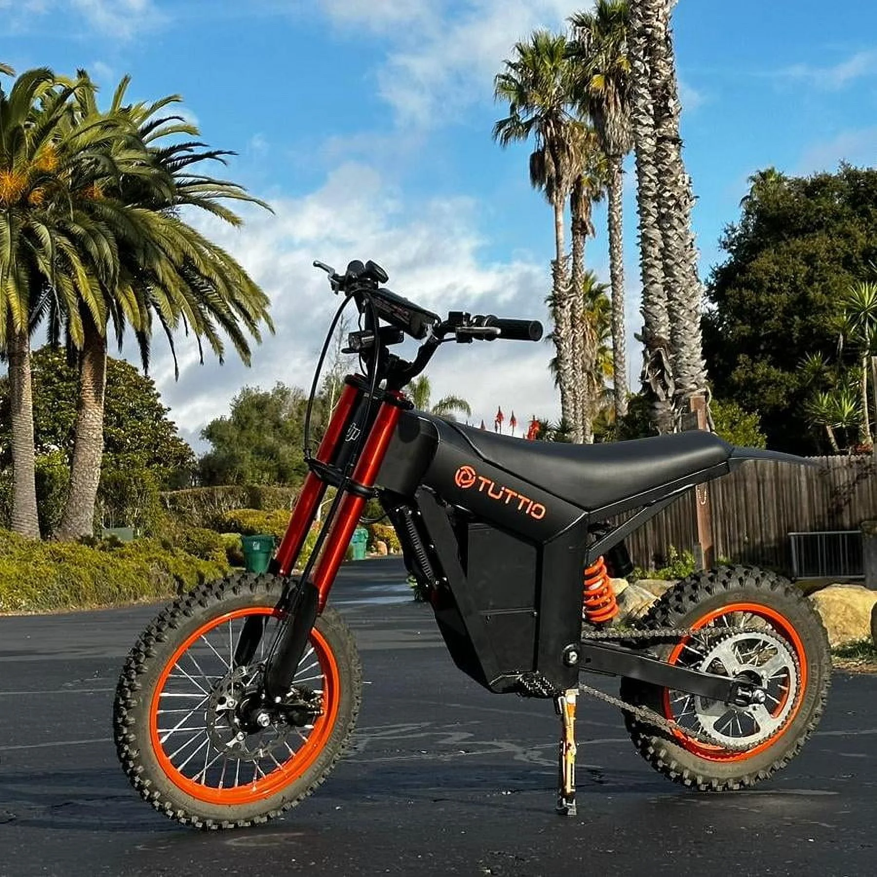 TUTTIO Soleil01 2000W Electric Dirt Bike Adult, 48V 21AH 37MPH, Electric Motorcycle 14