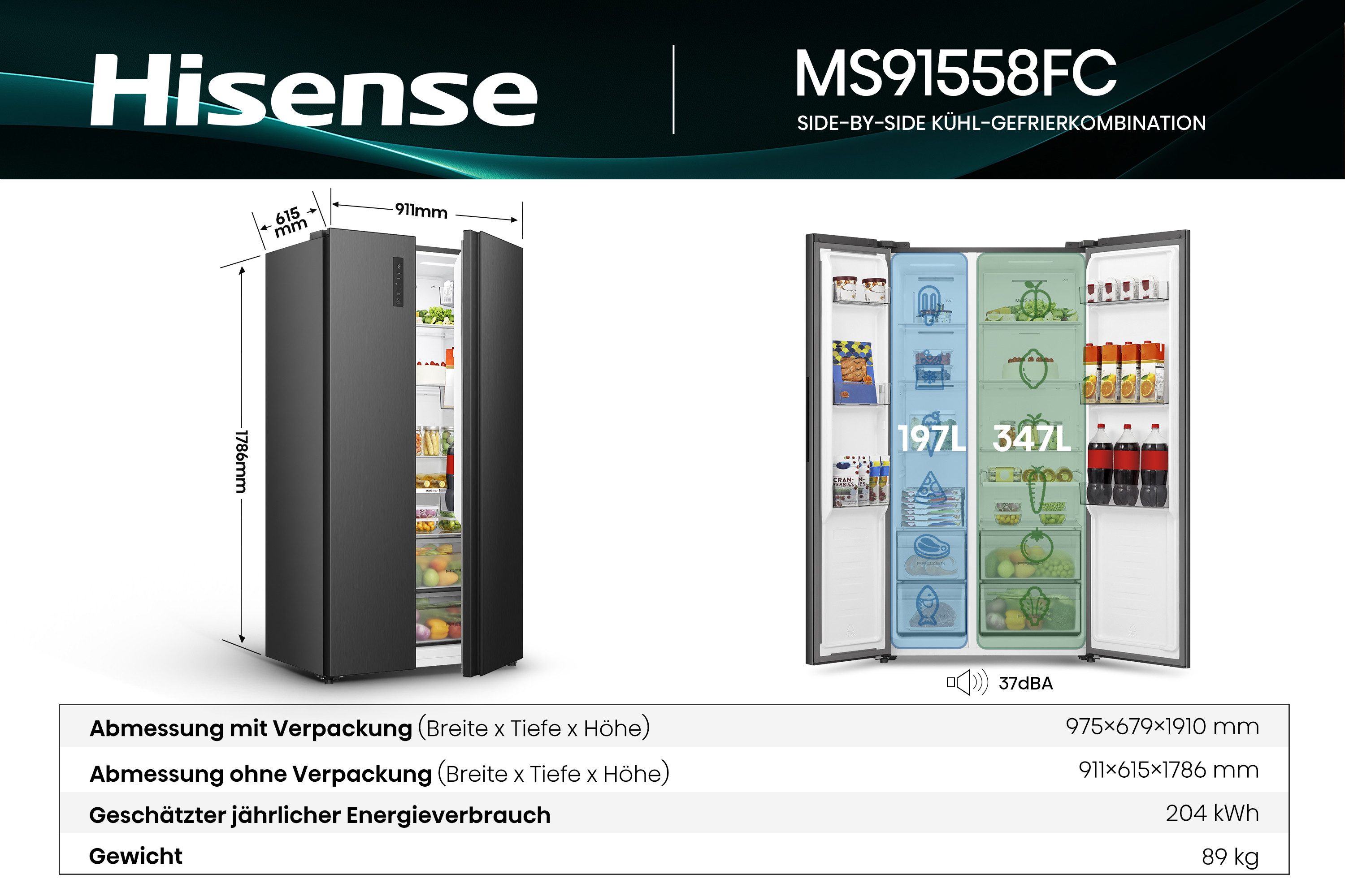Side-by-Side MS91558FC