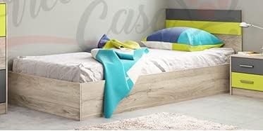 Complete Bedroom Wardrobe 2 Doors Single Bed Chest of Drawers Desk Bedside Table 2 Drawers Bedroom Children CCI6