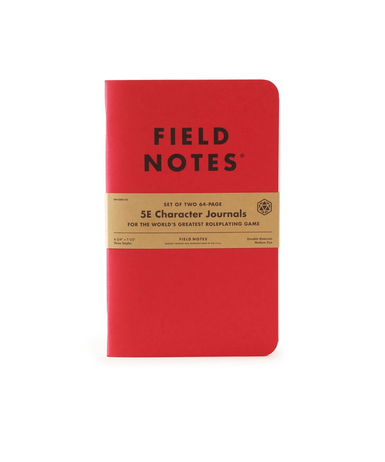 Field Notes - 5E Character Journal - 4.75