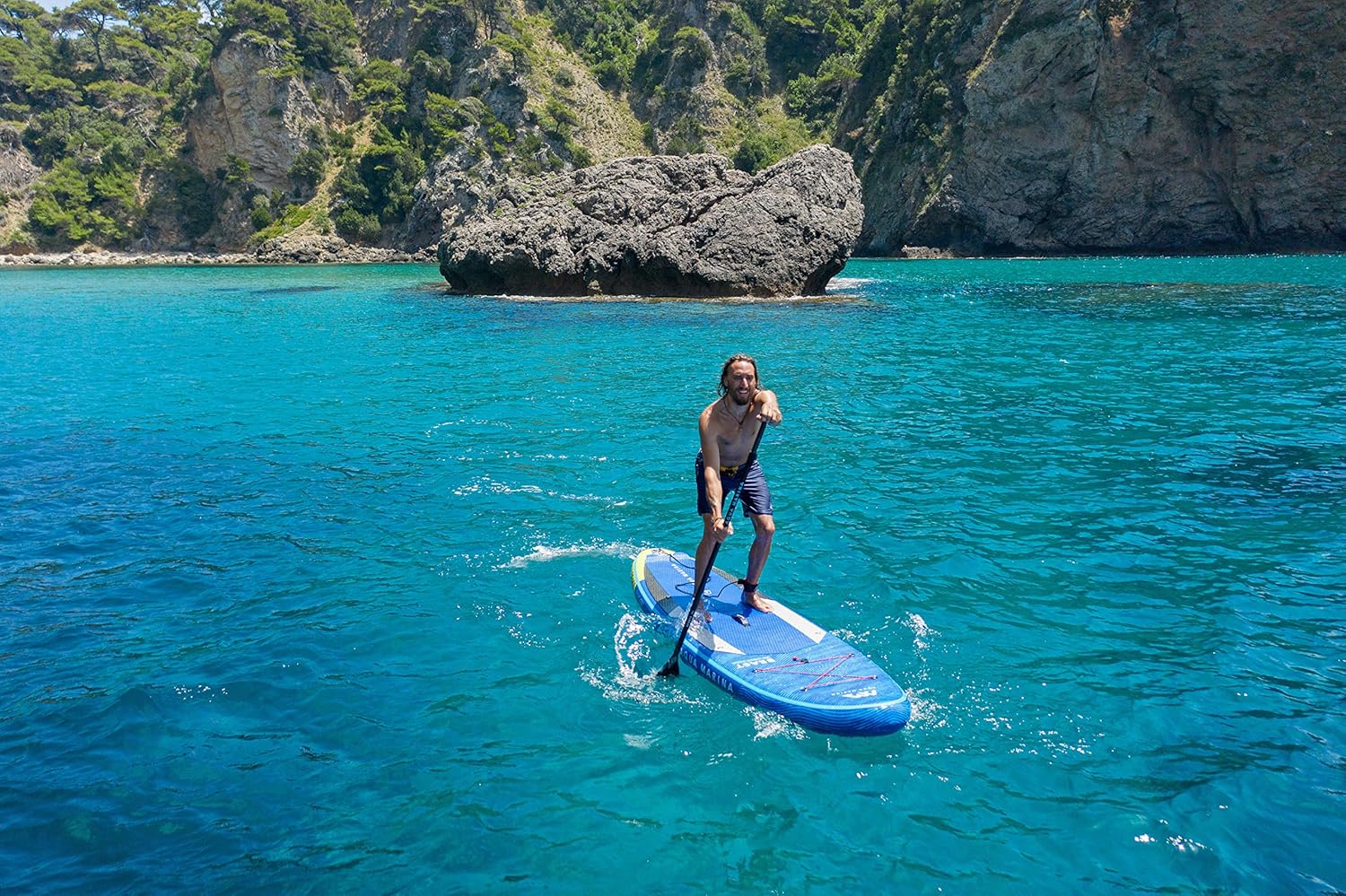 Aquamarina Beast 10’6”, Tavola SUP Unisex Adulto, Multicolore, 320 x 81 x 15 cm