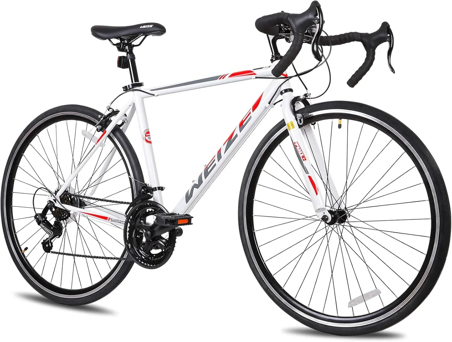 WEIZE Road Bike 700C Wheel City Commuter Bicycle Shimano 14 Speed Drop Bar Racing Adult Bike