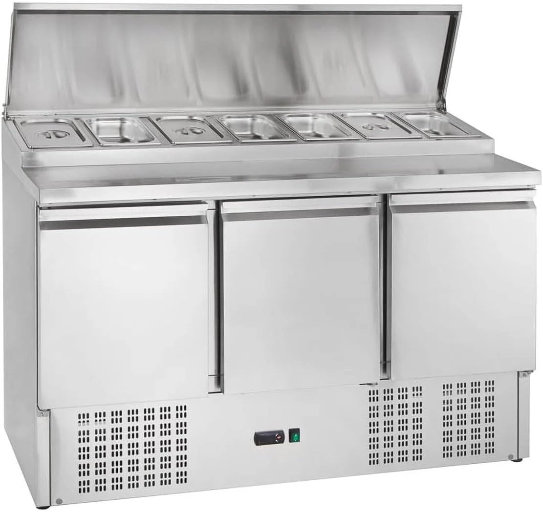 GastroHero Belegstation, 392L, Edelstahl PSH300, 3 Böden