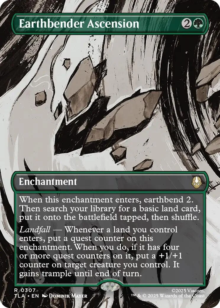 Earthbender Ascension (Borderless) (307) (Avatar: The Last Airbender)