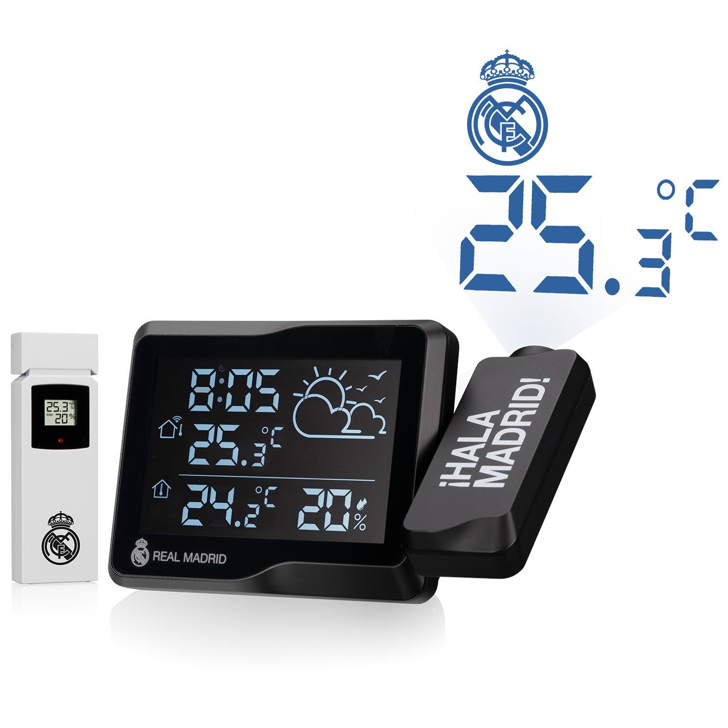 Wetterstation Real Madrid Projektions-Funkwetterstation