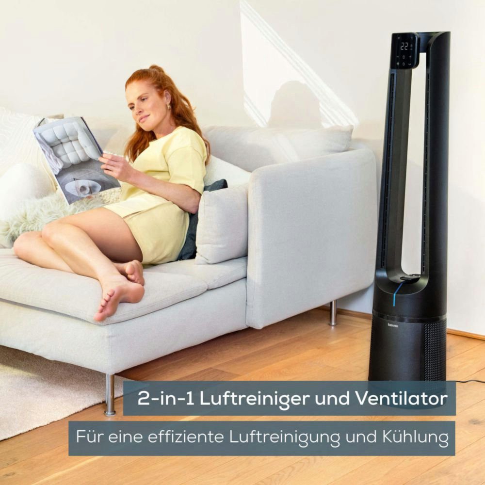 Ventilatorkombigerät LV 500, 2-in-1 Luftreiniger & Ventilator für frische, kühle Luft
