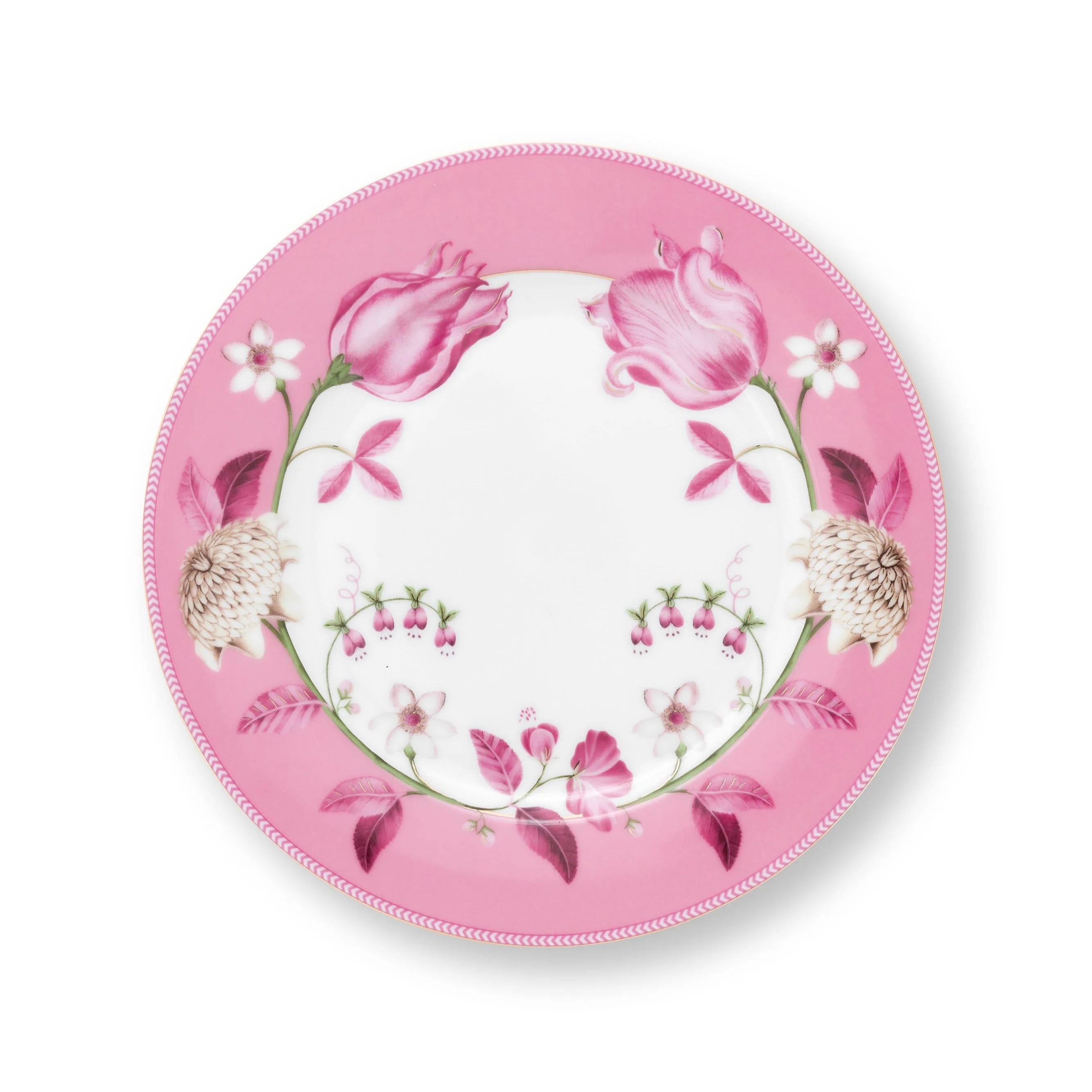 Plate Jolie Tulip Pink �C 23cm | Elegant & Durable Porcelain Tableware