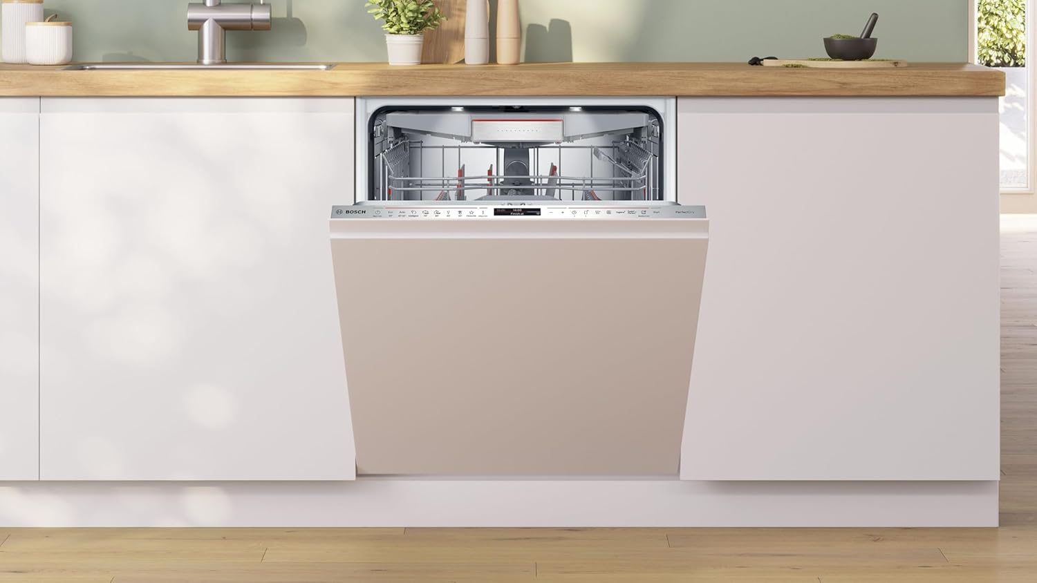 Bosch SMV8YCX02E Serie 8, Lavastoviglie da incasso a scomparsa totale, PerfectDry, Home Connect, Extra Clean Zone, EfficientDry, 60 cm