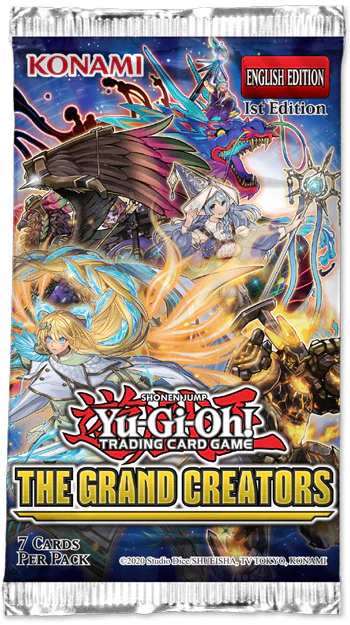 Yu-Gi-Oh! Booster Pack - The Grand Creators (1st Edition)