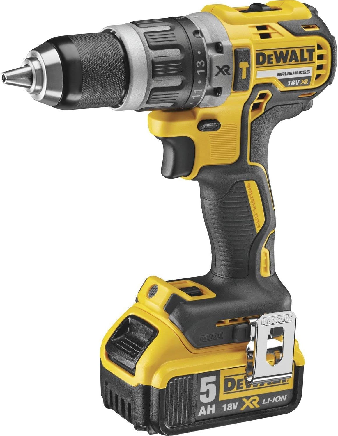 DCK551P3T-QW - Kit di attrezzi 18 V, colore: Giallo/Nero