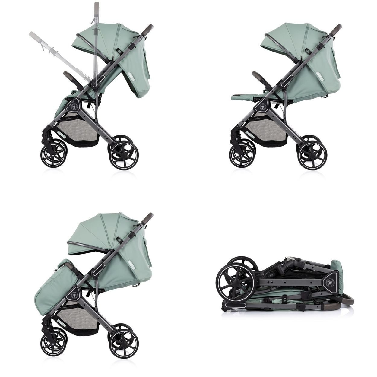Kinder-Buggy Kinderwagen Omnia RU-Räder