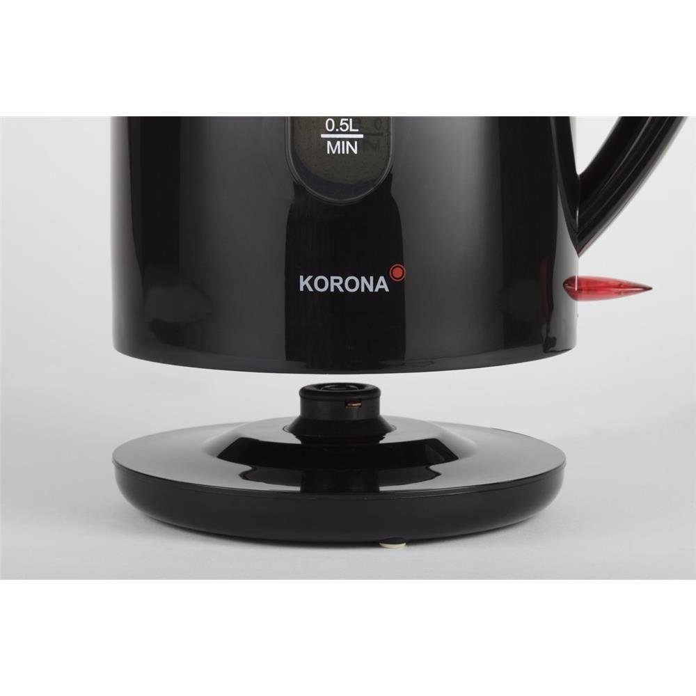 Wasserkocher Schwarz 1,7 Liter 2200W 360° Basisstation kabellos
