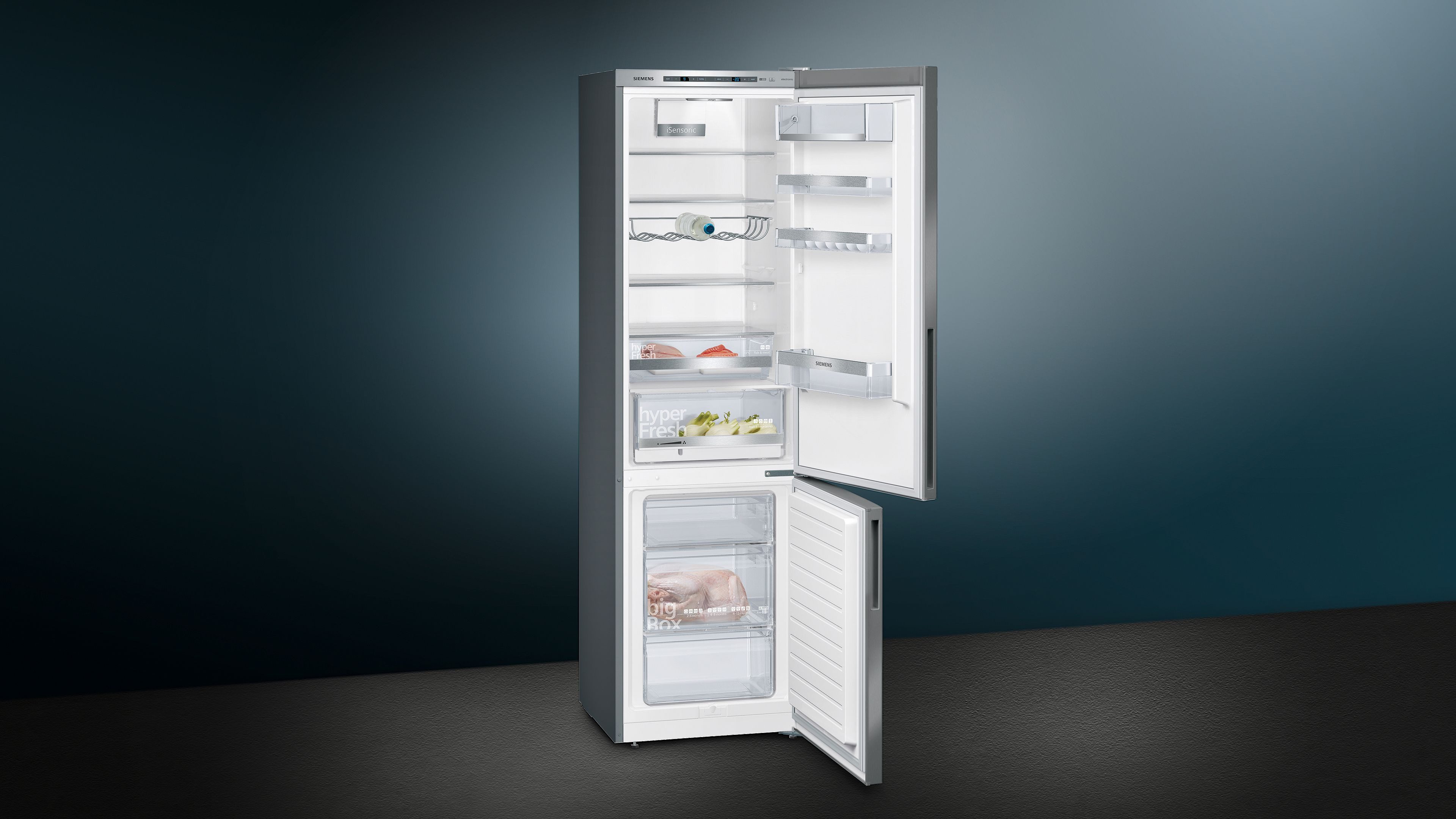Kühl-/Gefrierkombination iQ500 KG39E8IBA