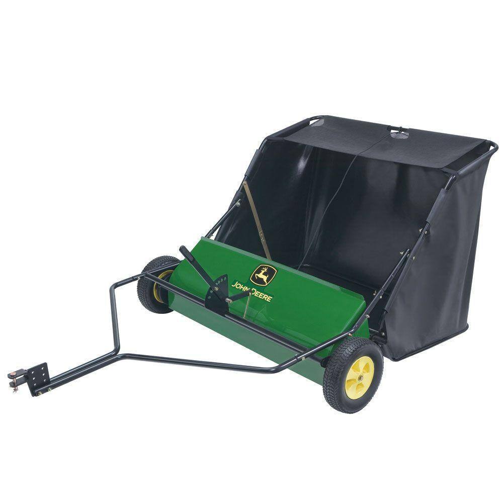 John Deere 42&prime;&prime; Tow Behind Lawn Sweeper, 24 cu. ft. Capacity, Adjustable Brushes