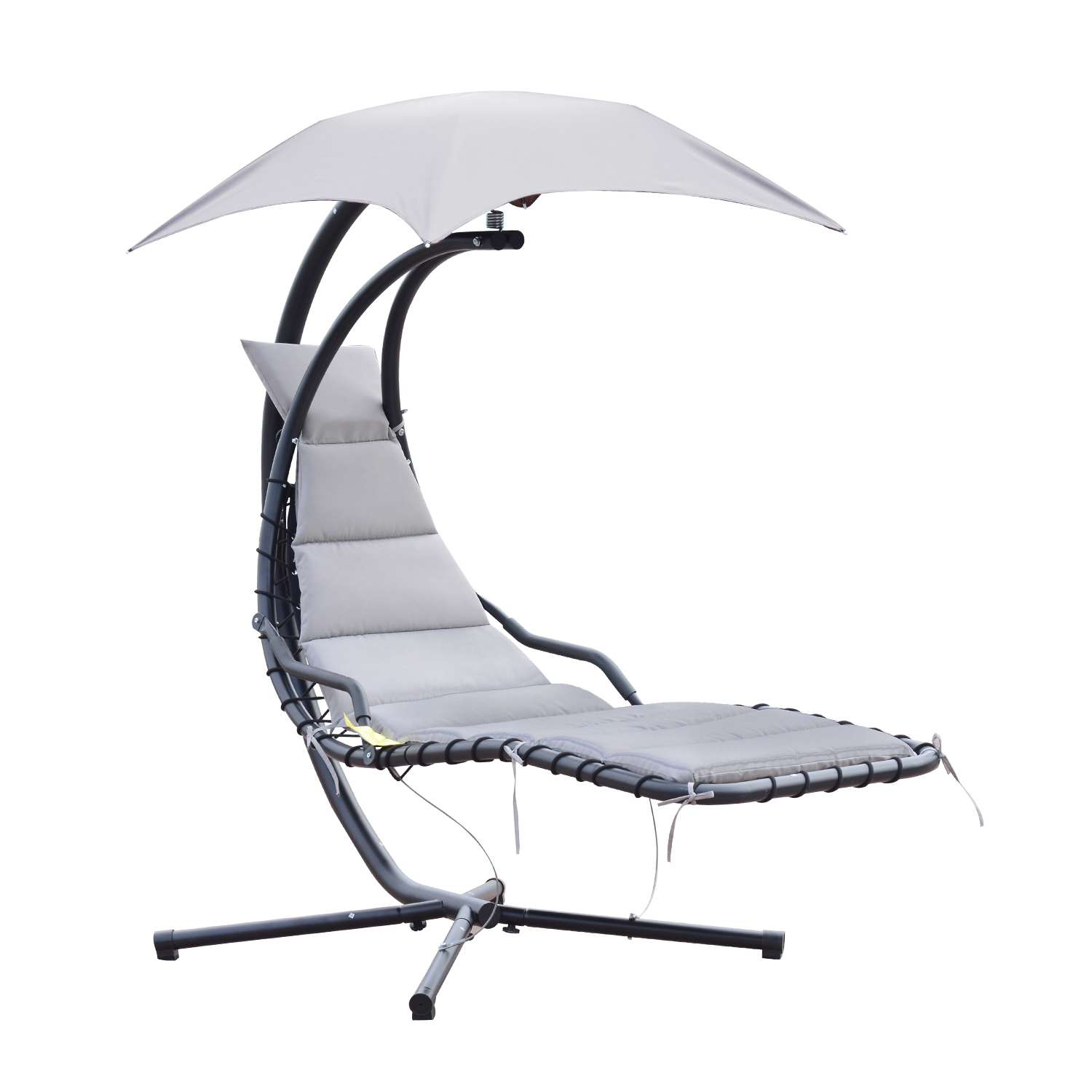 Outsunny® Hängeliege Schwingliege Hollywoodschaukel Metall