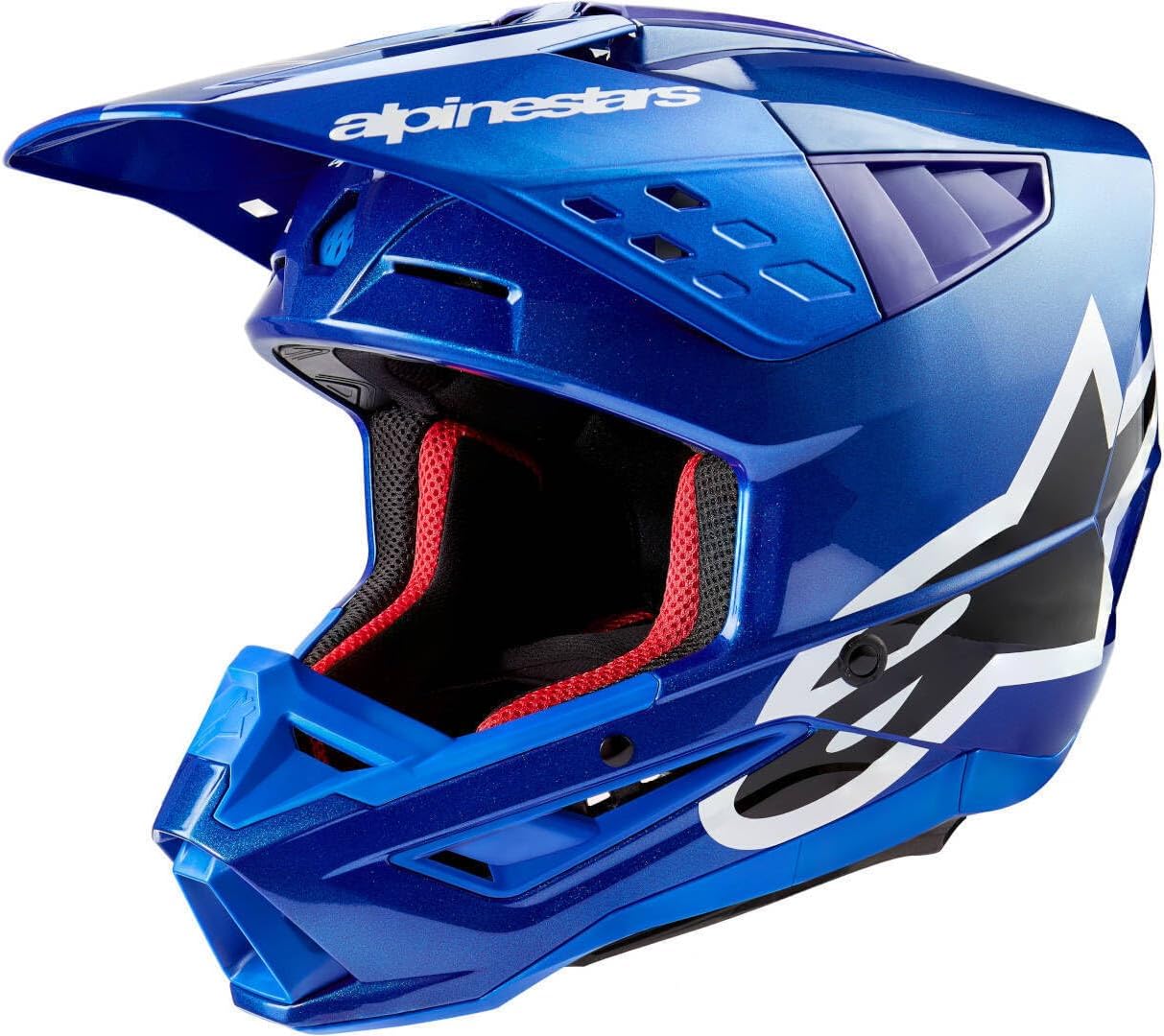 Alpinestars Motocrosshelme, Blau/Weiß/Schwarz