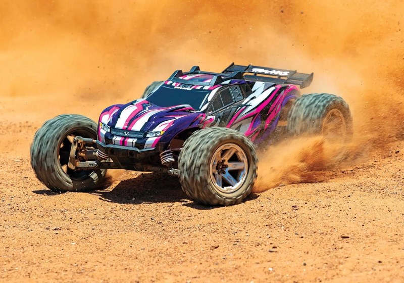 Traxxas Rustler 4 4 VXL Brushless RTR 1/10 4WD Stadium Truck Blue