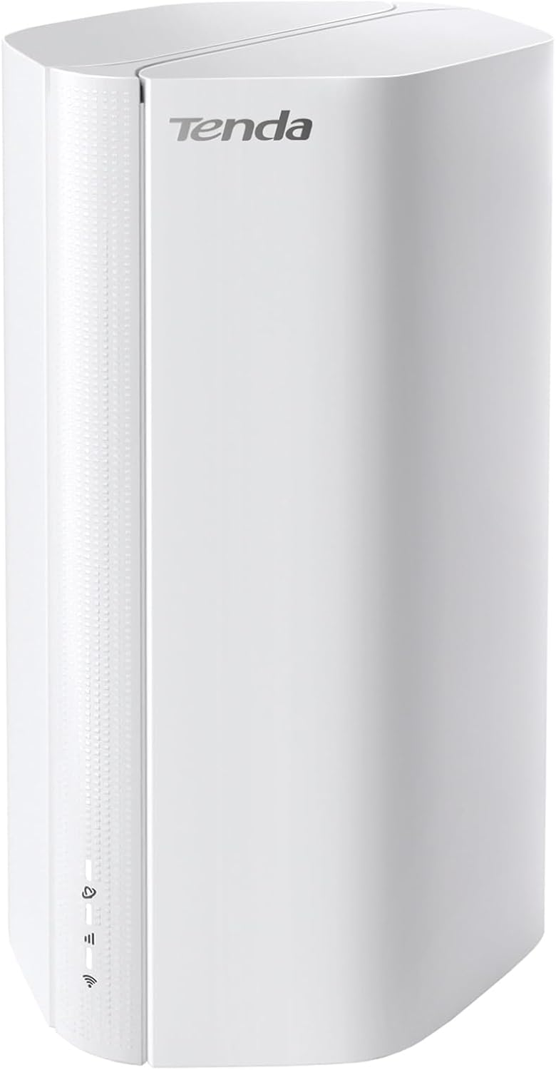 Tenda 5G06 - Router 5G con SIM Wi-Fi 6 AX3000Mbps, Modem 5G con Soppio Slot per Scheda SIM, Porte Gigabit 2.5G, Plug & Play, 1024-QAM, 8×5G/4G LTE, 3×Antenne Wi-Fi Interne, Mesh WiFi+, WPA3