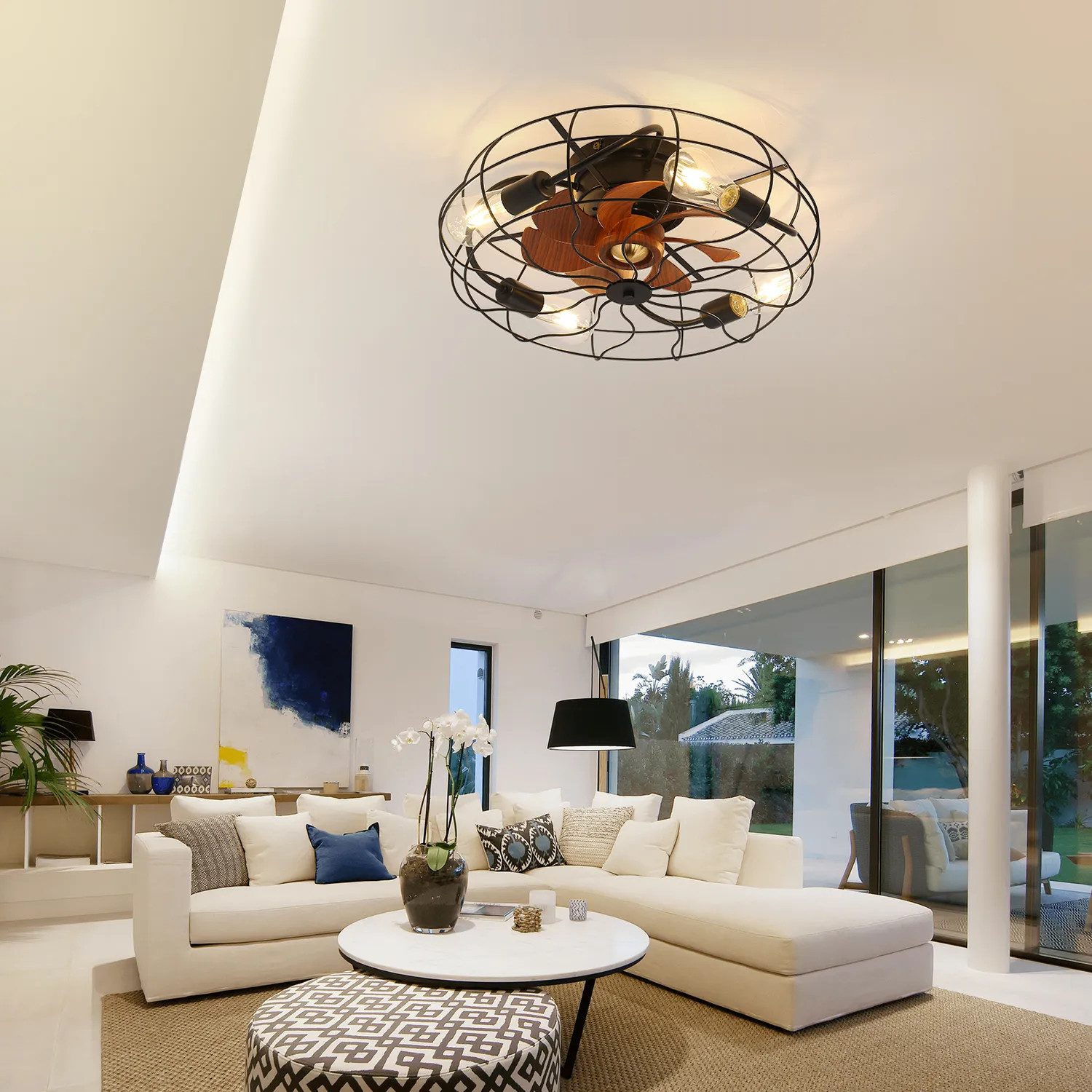 Deckenventilator 7 ABS-Blätter