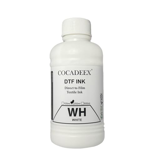 COCADEEX Inchiostro DTF da 1500ml compatibile con Epson ET 8550 ET 8500 ET 2800 ET 2803 ET 2850 XP 15000 R1390 R2400 1400 1430 L1800 L800   Inchiostro a trasferimento termico per panno di puro cotone : Informatica