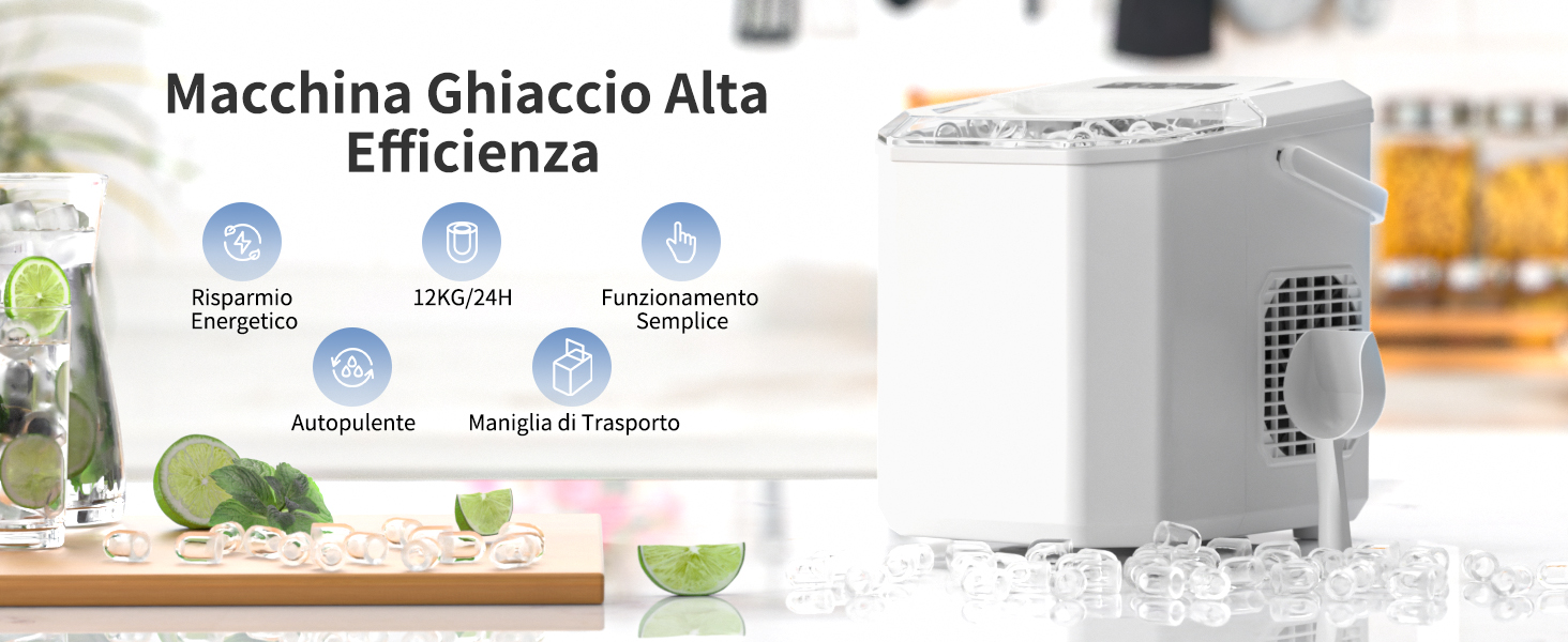 macchina per il ghiaccio professionale casa