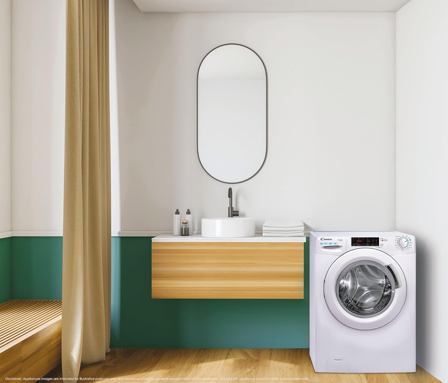 Washing Machine CS 149TXME-S 9 kg Class A 1400 RPM