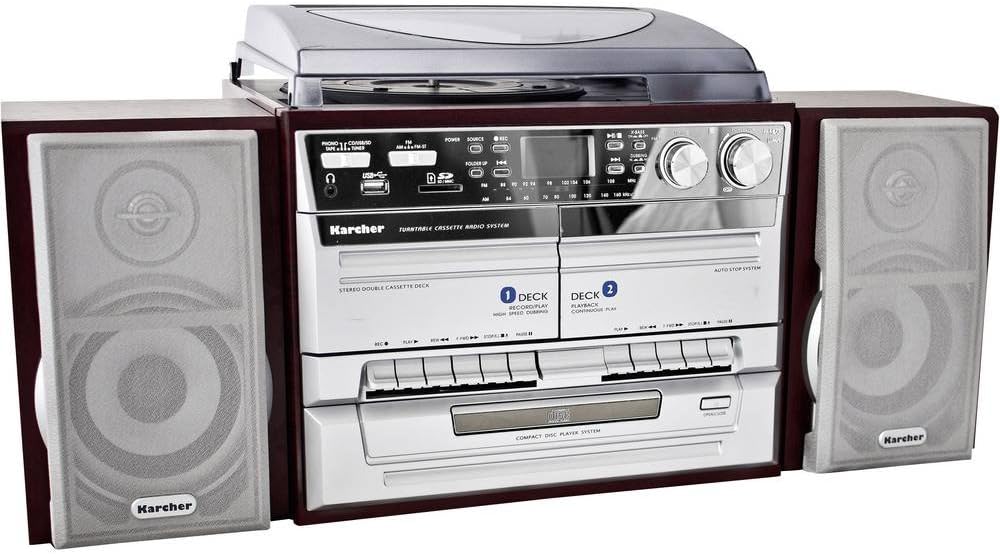Karcher KA 320 Compact system (CD player, Double cassette compartment, Turntable)