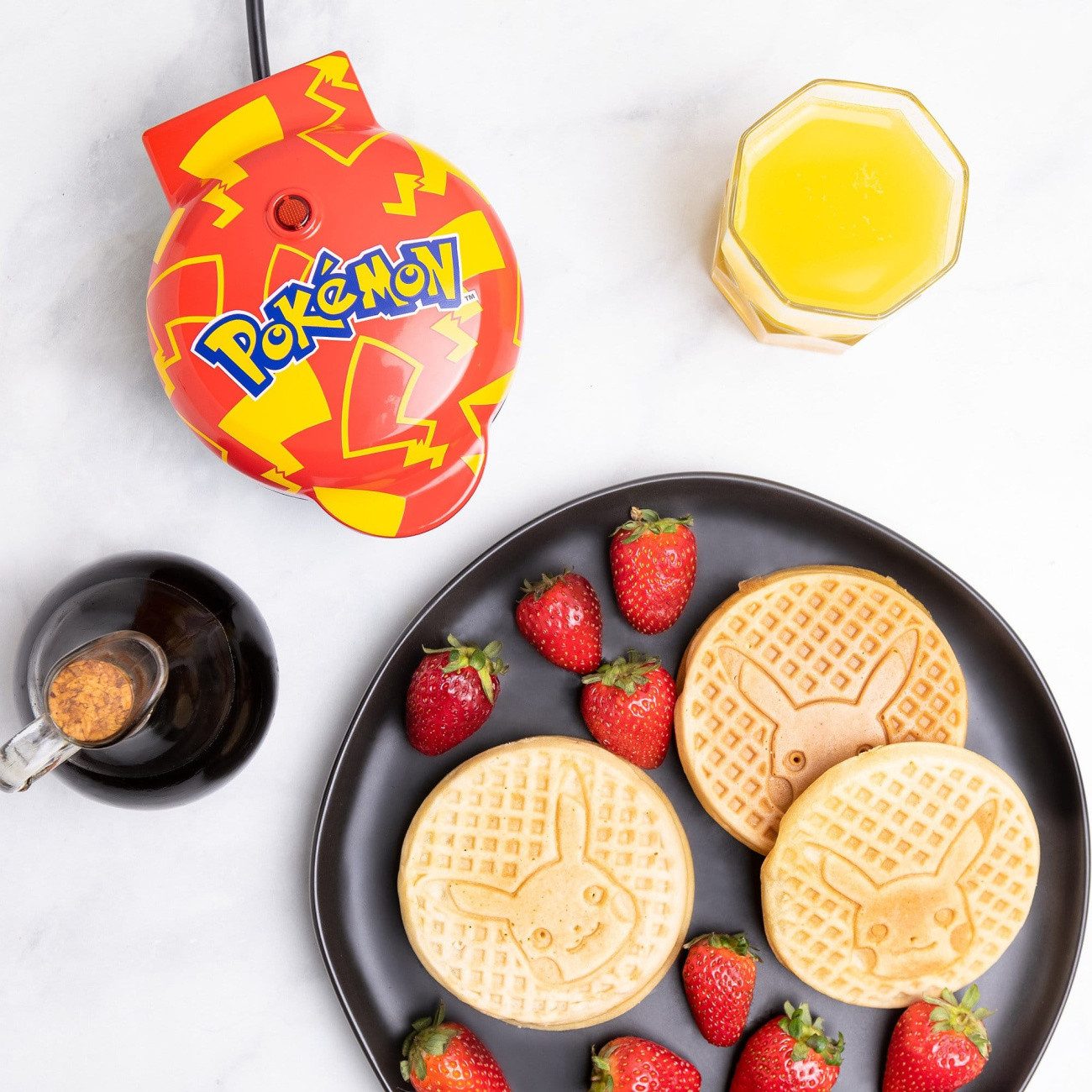 Waffeleisen Pokémon Mini-Waffeleisen Pikachu