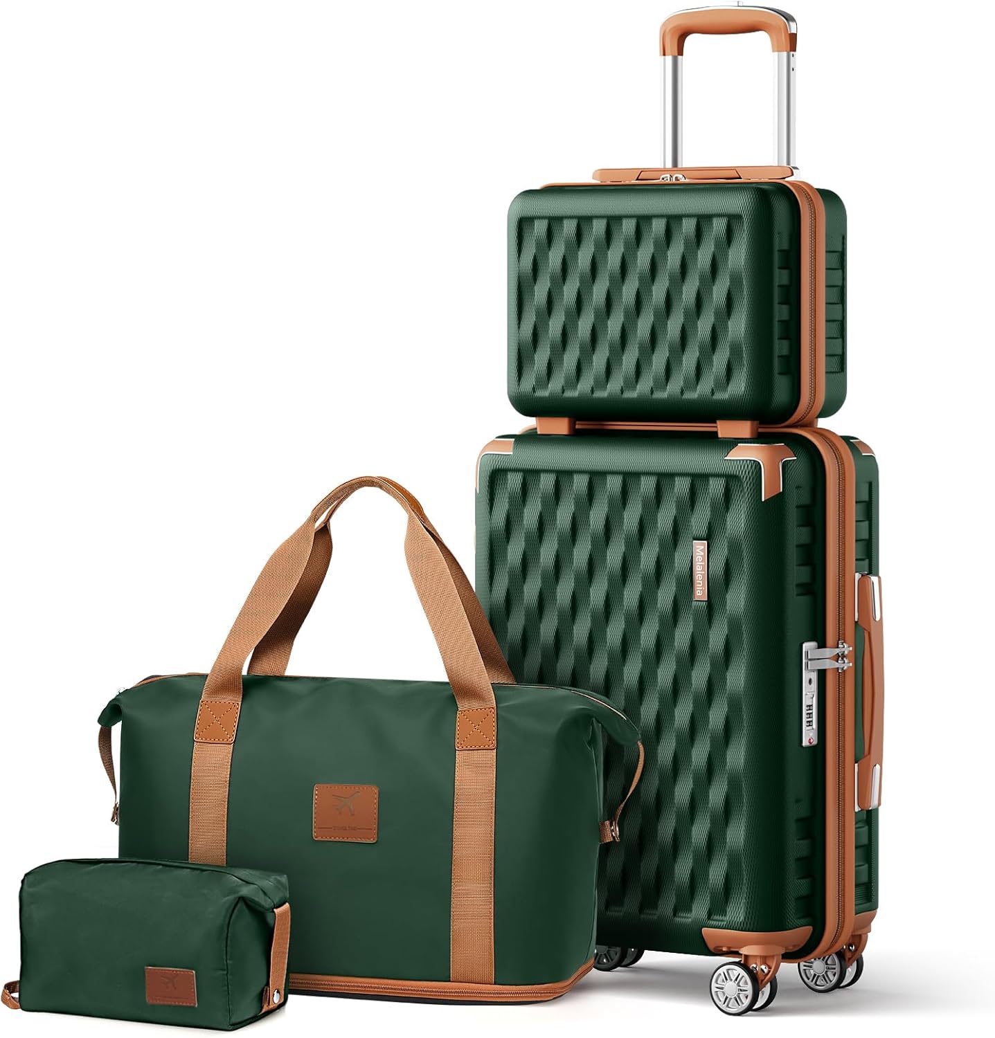 Luggage Sets 7 Piece Hard Shell Carry on Suitcase