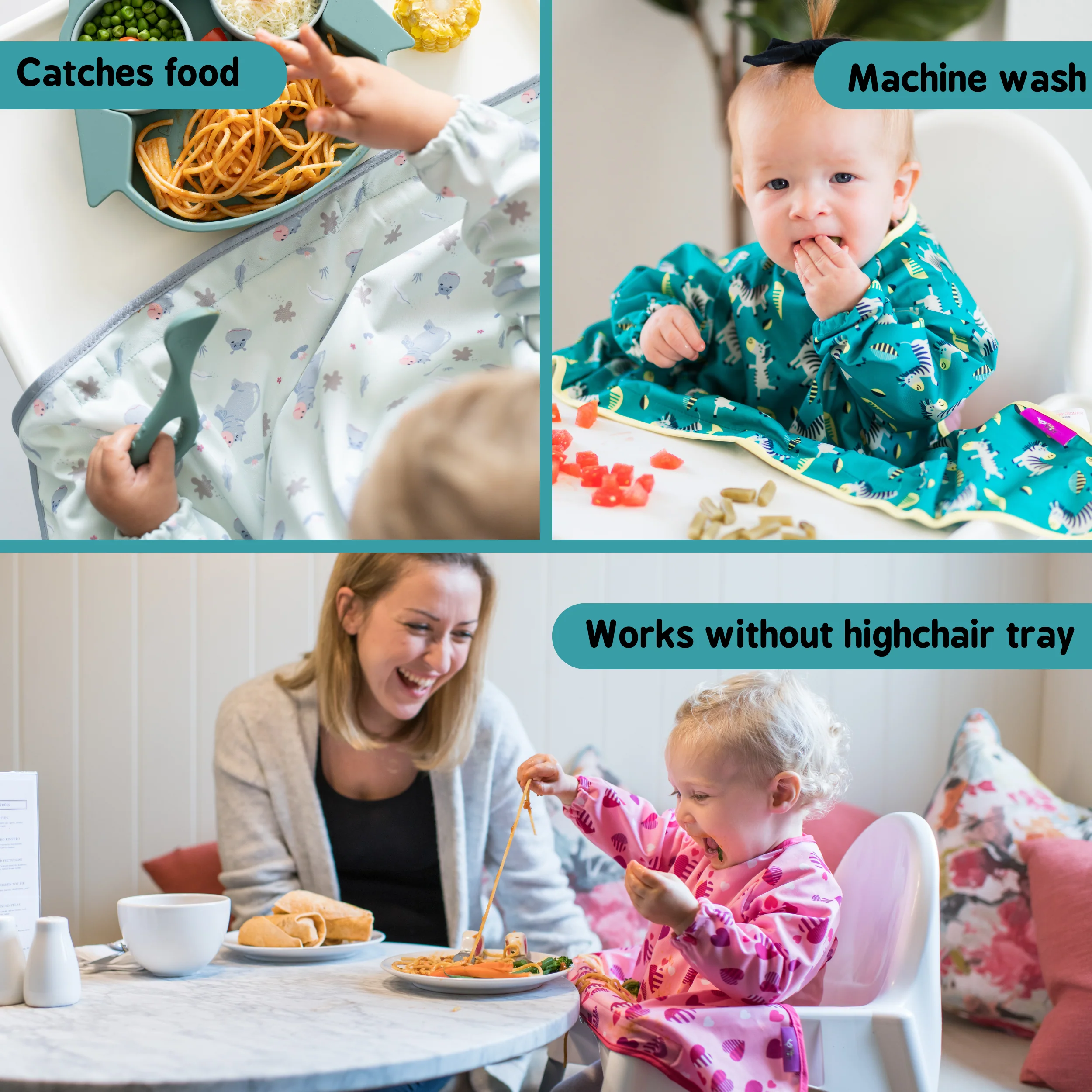 Cover & Catch Bib Twin Pack