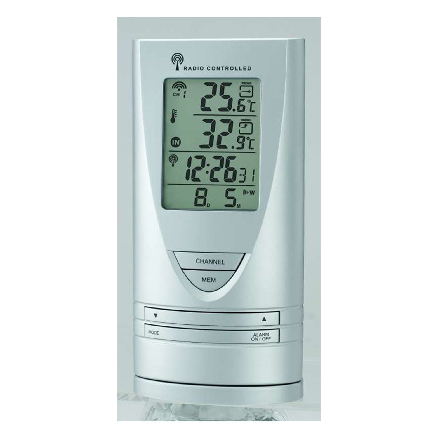 Funkwetterstation Cresta Digital Wetterstation Thermometer Wetteranzeige Barometer WX171