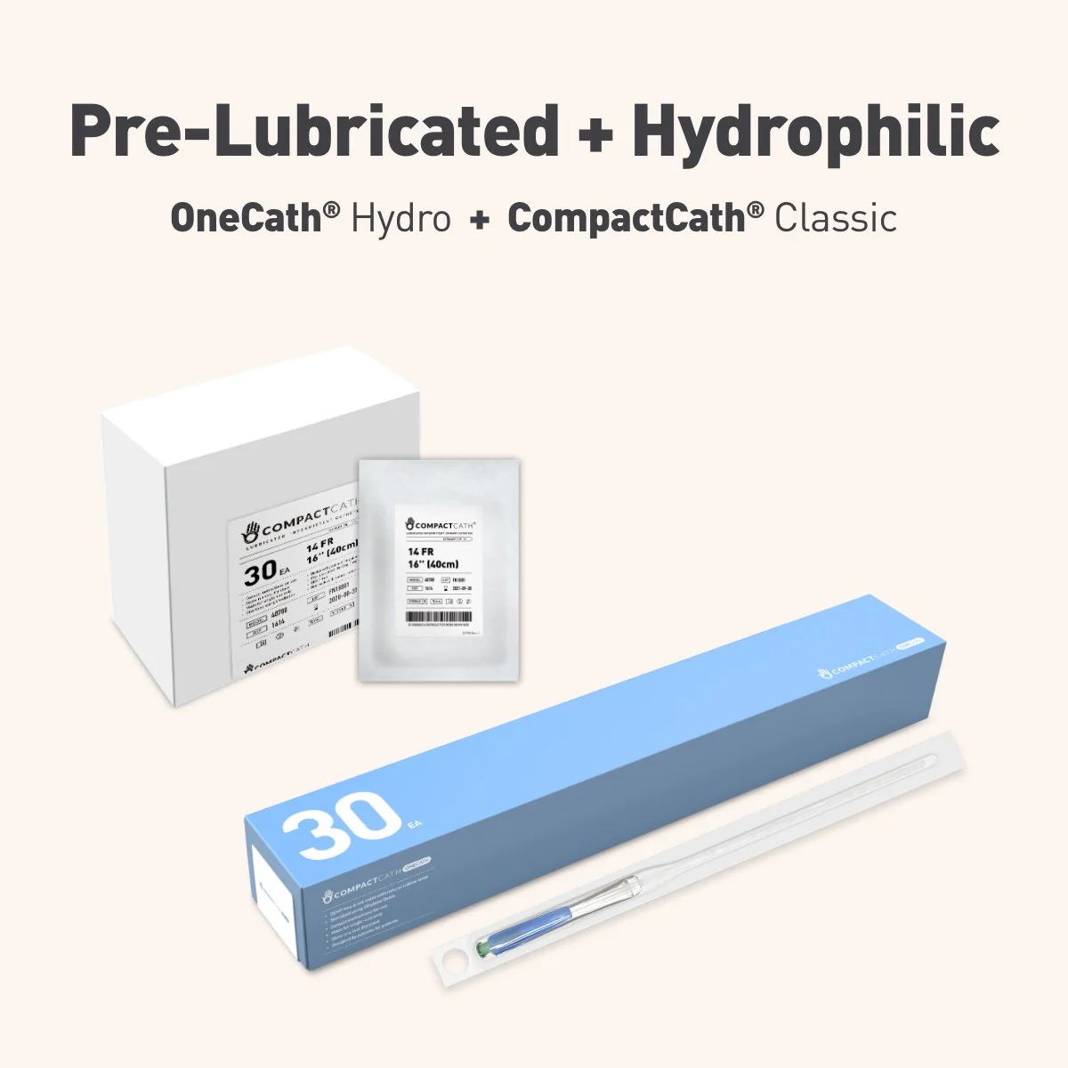 [Bundle] CompactCath? Classic + OneCath? Hydro