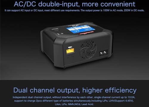 YUNIQUE GREEN CLEAN POWER UP10 Caricabatterie 2X100W