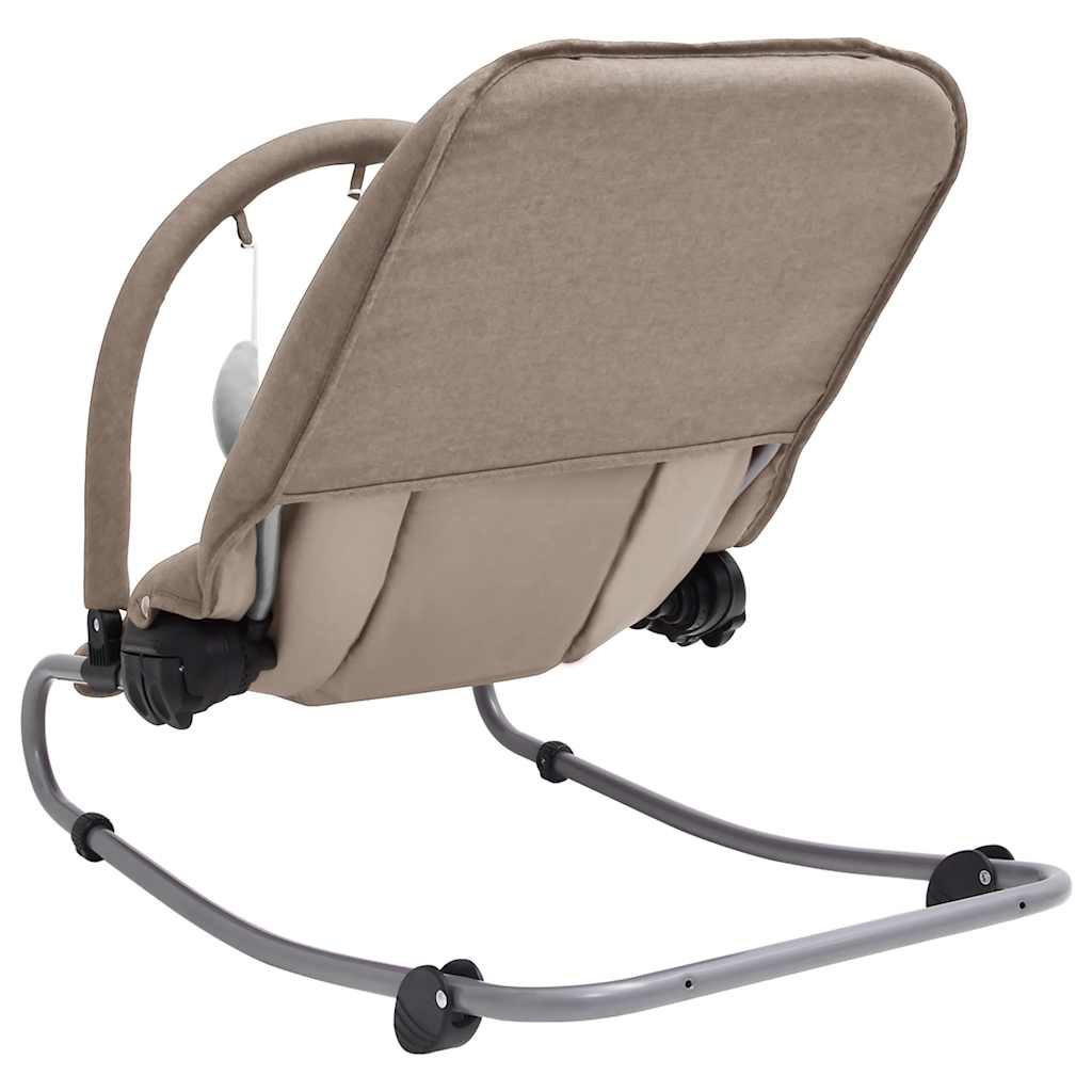 Sdraietta per Neonato in Acciaio – Colore Grigio Talpa, Struttura Robusta, Cintura di Sicurezza – Modello 10255