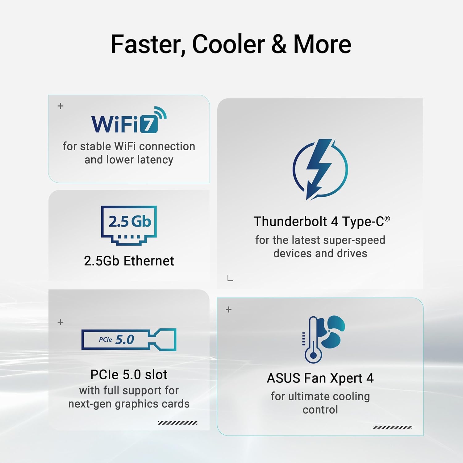 PRIME Z890-P WIFI, Scheda madre ATX, 14+1+2+1 Fasi di Alimentazione, Slot DDR5, PCIe 5.0, GPU di Nuova Generazione, Porta USB-C Thunderbolt 4, Wi-Fi 7, Q-Antenna