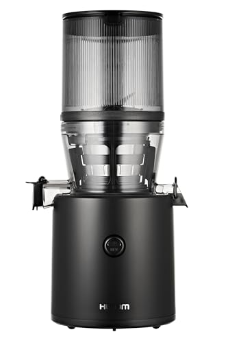 Hurom H320 Slow Juicer, Black | Self Feeding Cold Press Juice Machine for Vegetables and Fruit | High Yield | BPA Free | 500ml (16.90z) Chamber | Slow Squeeze | Easy to Clean: Home & Kitchen