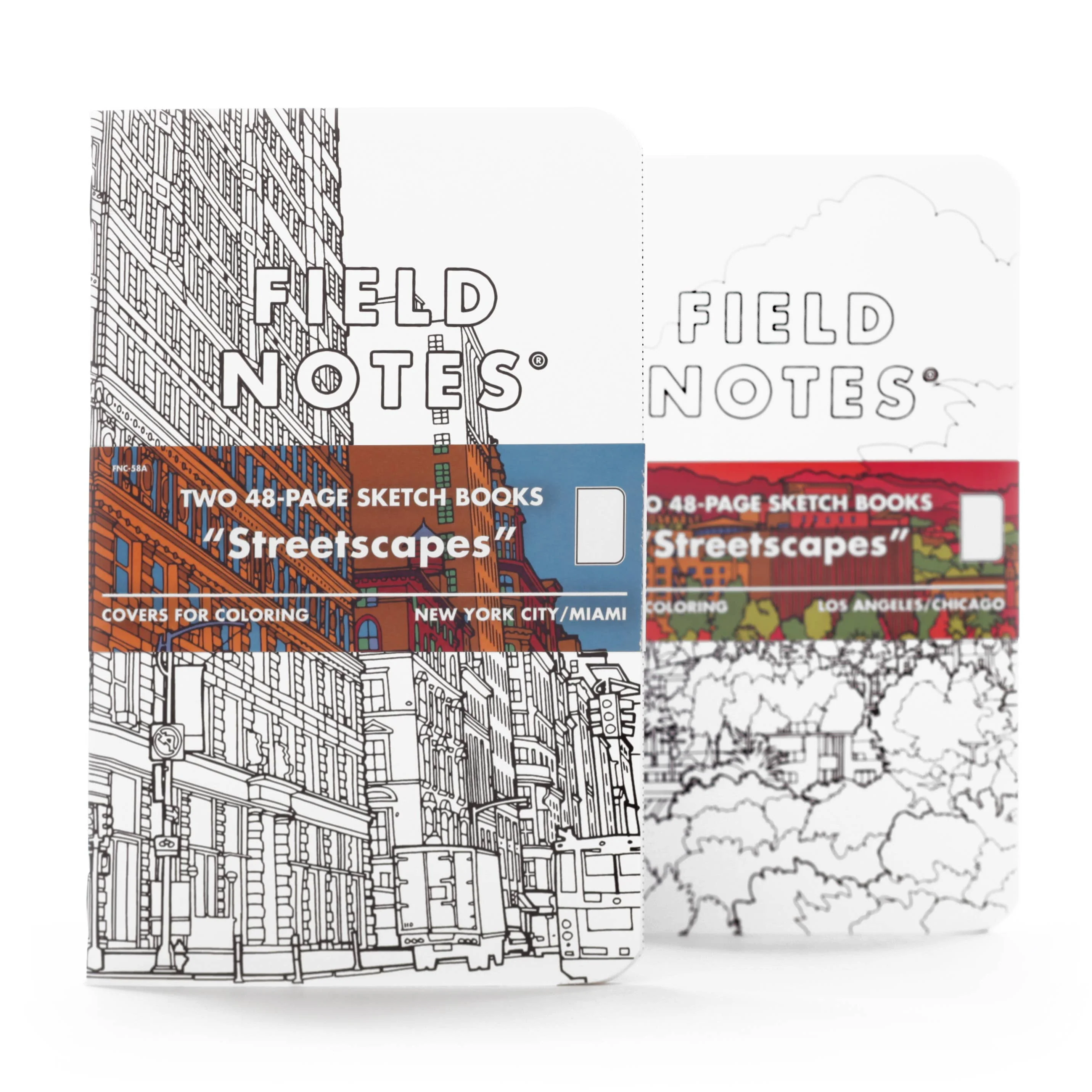Field Notes - Streetscapes Sketch Book 2-Packs