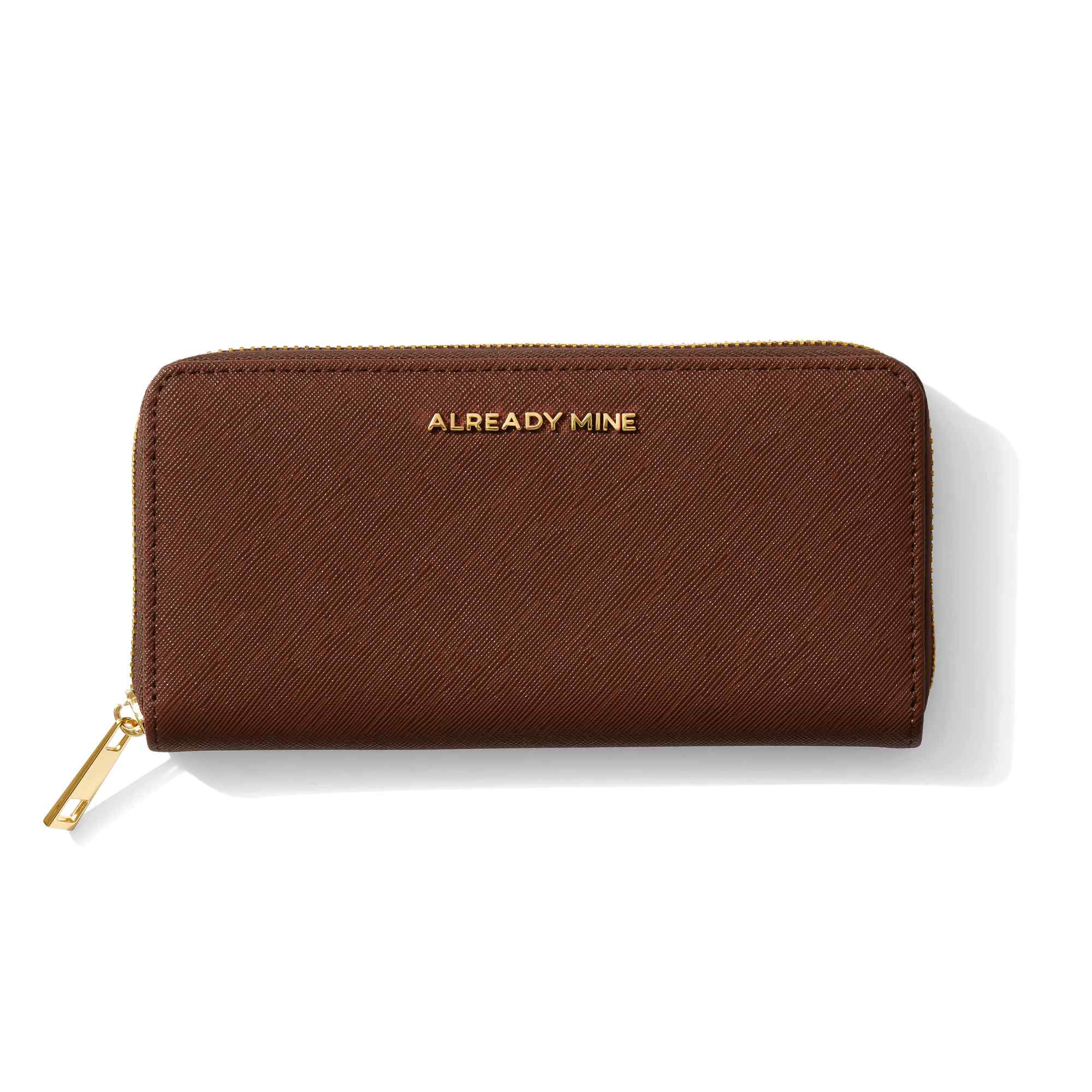 Brown Manifestation Wallet �C Stability & Grounding