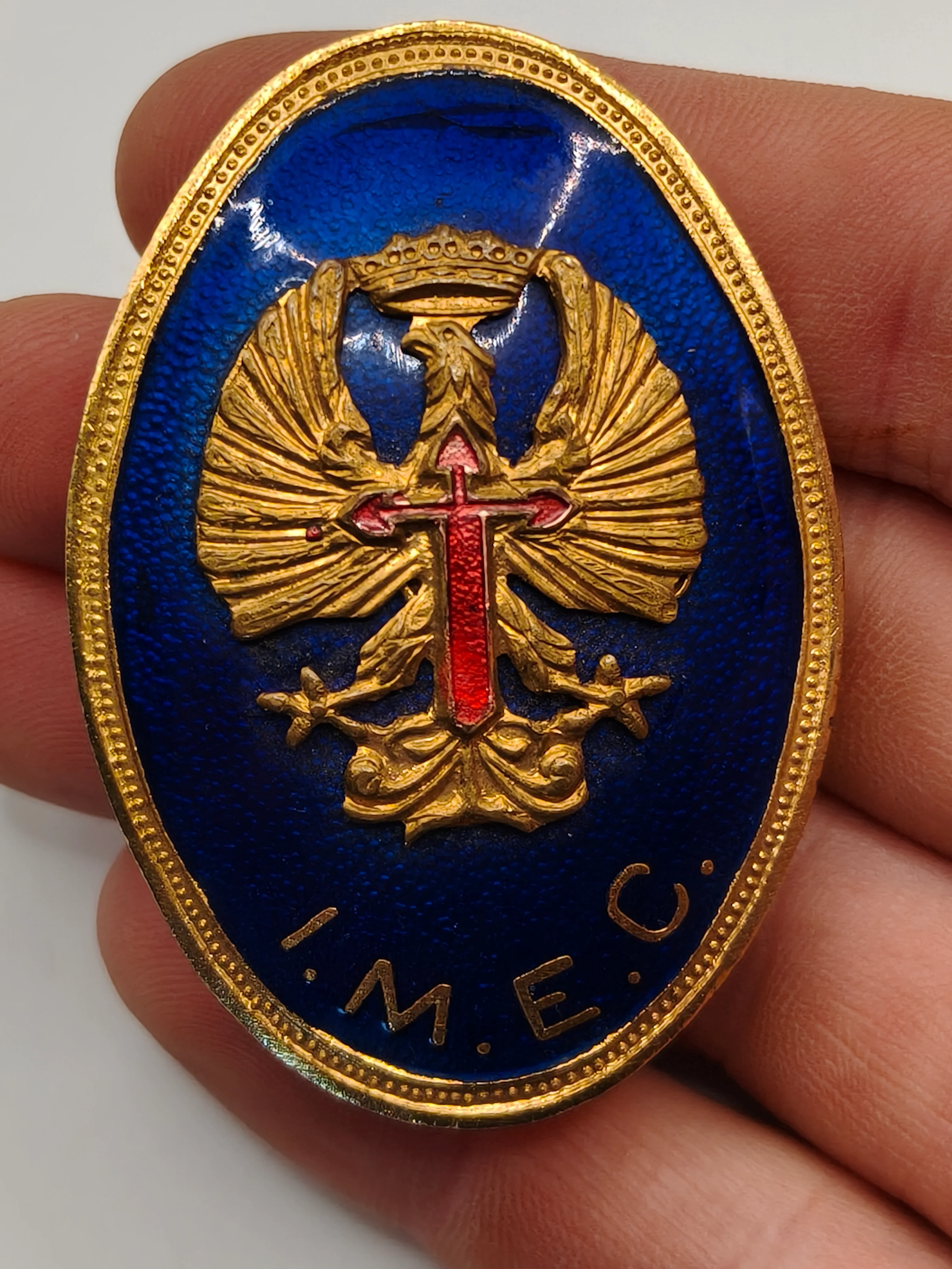 Insignia cuerpo IMEC Franco
