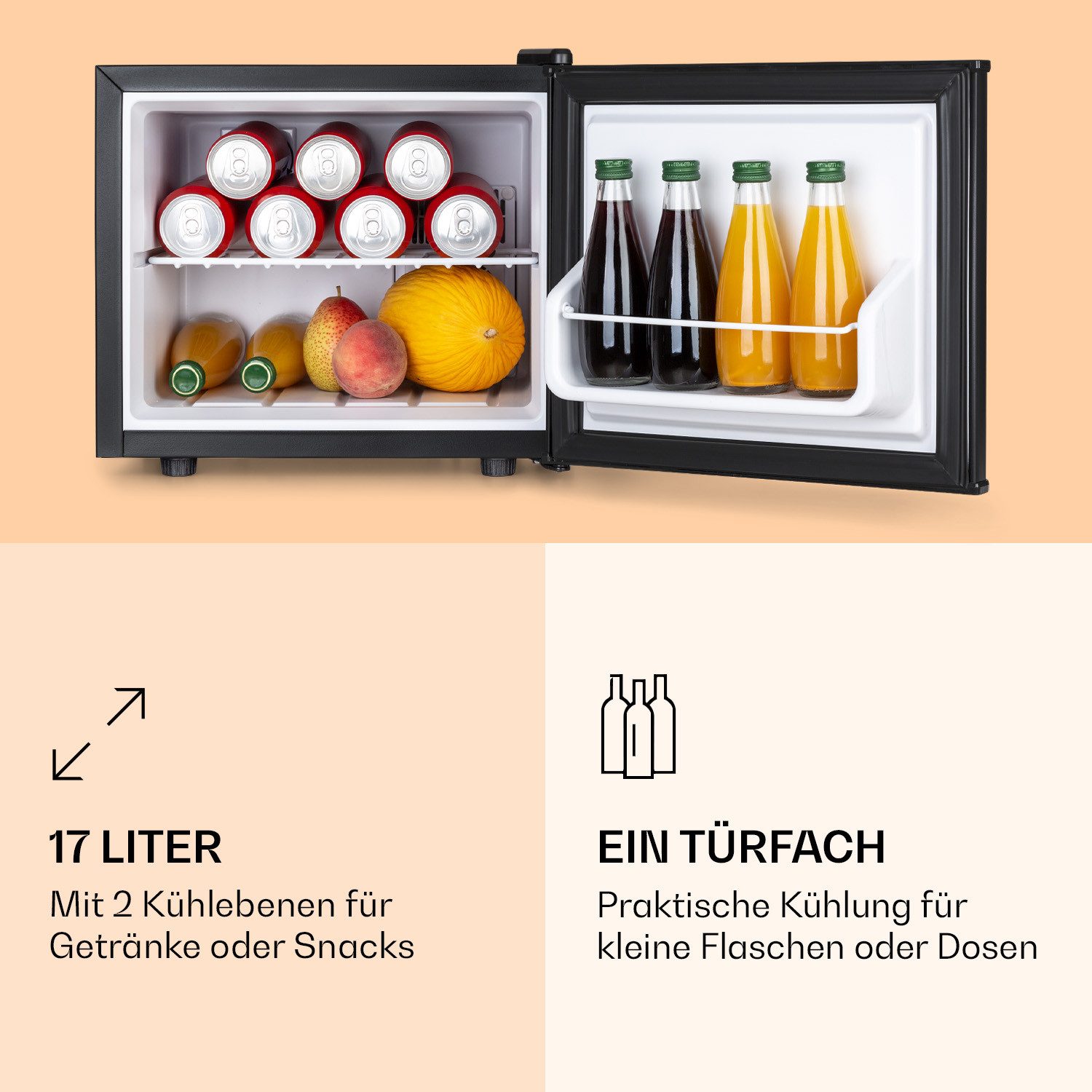 Table Top Kühlschrank Geheimversteck 17l Minibar